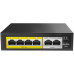 Коммутатор Netis P106C 6x100Мбит/с 4PoE+ 60W неуправляемый