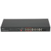 Коммутатор TP-Link TL-SL1218MP (L2) 16x100Мбит/с 2x1Гбит/с 2xКомбо(1000BASE-T/SFP) 16PoE+ 192W неуправляемый