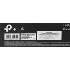 Коммутатор TP-Link TL-SL1218MP (L2) 16x100Мбит/с 2x1Гбит/с 2xКомбо(1000BASE-T/SFP) 16PoE+ 192W неуправляемый