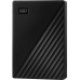 Жесткий диск WD USB 3.0 4Tb WDBPKJ0040BBK-WESN My Passport 2.5" черный