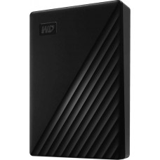 Жесткий диск WD USB 3.0 4Tb WDBPKJ0040BBK-WESN My Passport 2.5" черный