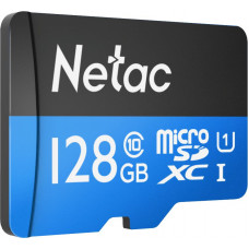 Флеш карта microSDXC 128Gb Class10 Netac NT02P500STN-128G-S P500 w/o adapter