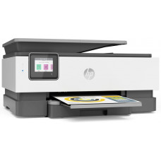 МФУ струйный HP OfficeJet 8023 (1KR64B) A4 Duplex WiFi USB RJ-45 черный/белый