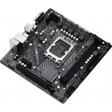 Материнская плата Asrock H610M-HVS Soc-1700 Intel H610 2xDDR4 mATX AC`97 8ch(7.1) GbLAN+VGA+HDMI