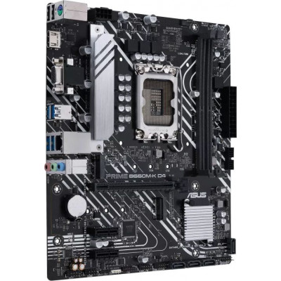 Материнская плата Asus PRIME B660M-K D4 Soc-1700 Intel B660 2xDDR4 mATX AC`97 8ch(7.1) GbLAN RAID+VGA+HDMI