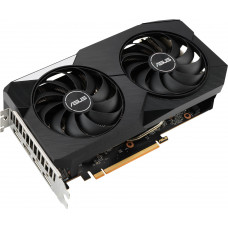 Видеокарта Asus PCI-E 4.0 DUAL-RX6650XT-O8G AMD Radeon RX 6650XT 8192Mb 128 GDDR6 2447/17500 HDMIx1 DPx3 HDCP Ret