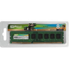 Память DDR3 8Gb 1600MHz Silicon Power SP008GBLTU160N02 RTL PC3-12800 CL11 DIMM 240-pin 1.5В