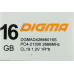 Память DDR4 16Gb 2666MHz Digma DGMAD42666016S RTL PC4-21300 CL19 DIMM 288-pin 1.2В single rank