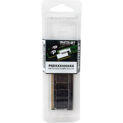 Память DDR4 16Gb 3200MHz Patriot PSD416G320081S Signature RTL PC4-25600 CL22 SO-DIMM 260-pin 1.2В single rank