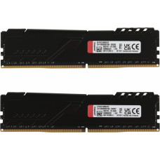 Память DDR4 2x16Gb 3200MHz Kingston KF432C16BBK2/32 Fury Beast Black RTL Gaming PC4-25600 CL16 DIMM 288-pin 1.35В single rank