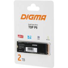 Накопитель SSD Digma PCI-E 4.0 x4 2Tb DGST4002TP83T Top P8 M.2 2280