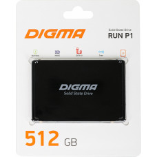 Накопитель SSD Digma SATA III 512Gb DGSR2512GP13T Run P1 2.5"