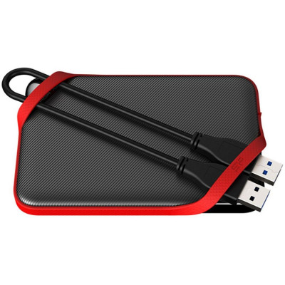 Жесткий диск Silicon Power USB 3.1 1000Gb SP010TBPHD62SS3K A62S Armor 2.5" черный/красный