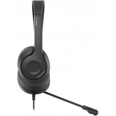Наушники с микрофоном A4Tech Fstyler FH100U черный 2м накладные USB оголовье (FH100U)