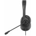 Наушники с микрофоном A4Tech Fstyler FH100U черный 2м накладные USB оголовье (FH100U)
