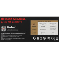 Память DDR4 8Gb 3200MHz Kingspec KS3200D4M13508G RTL PC4-21300 CL19 DIMM 288-pin 1.35В single rank
