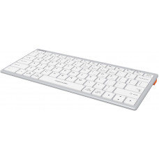 Клавиатура A4Tech Fstyler FBX51C белый USB беспроводная BT/Radio slim Multimedia (FBX51C WHITE)