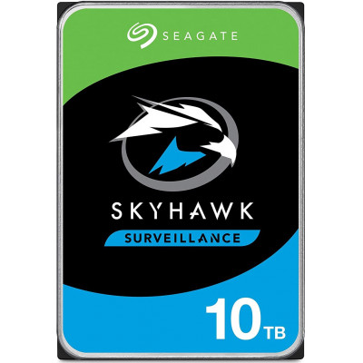 Жесткий диск Seagate SATA-III 10Tb ST10000VE001 Surveillance SkyHawkAI (7200rpm) 256Mb 3.5"