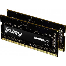 Память DDR4 2x8Gb 3200MHz Kingston KF432S20IBK2/16 Fury Impact RTL PC4-25600 CL20 SO-DIMM 260-pin 1.2В single rank