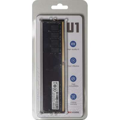 Память DDR4 4Gb 2666MHz Hikvision HKED4041BAA1D0ZA1/4G RTL PC4-21300 CL19 DIMM 288-pin 1.2В
