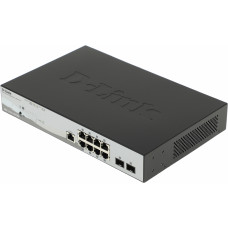 Коммутатор D-Link DGS-1210-10P/ME/A1A 8x1Гбит/с 2SFP 8PoE управляемый