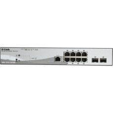 Коммутатор D-Link DGS-1210-10P/ME/A1A 8x1Гбит/с 2SFP 8PoE управляемый