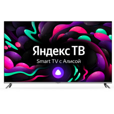 Телевизор LED Starwind 58" SW-LED58UG401 Яндекс.ТВ стальной 4K Ultra HD 60Hz DVB-T DVB-T2 DVB-C DVB-S DVB-S2 USB WiFi Smart TV