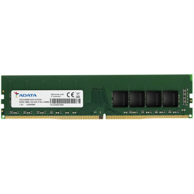 Память DDR4 8Gb 2666MHz A-Data AD4U26668G19-SGN RTL PC4-21300 CL19 UDIMM 288-pin 1.35В