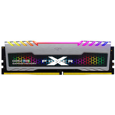 Память DDR4 8Gb 3600MHz Silicon Power SP008GXLZU360BSB Xpower Turbine RGB RTL PC4-28800 CL18 DIMM 260-pin 1.35В kit single rank