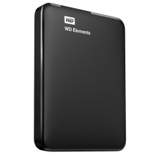 Жесткий диск WD USB 3.0 1Tb WDBUZG0010BBK-WESN Elements Portable 2.5" черный