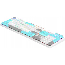 Клавиатура A4Tech Bloody S510R механическая белый USB for gamer LED (S510R USB ICY WHITE/BLMS RED)