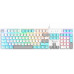Клавиатура A4Tech Bloody S510R механическая белый USB for gamer LED (S510R USB ICY WHITE/BLMS RED)
