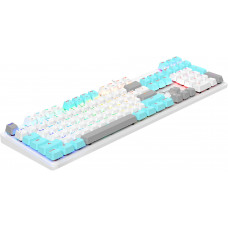 Клавиатура A4Tech Bloody S510R механическая белый USB for gamer LED (S510R USB ICY WHITE/BLMS RED)