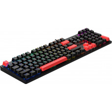 Клавиатура A4Tech Bloody S510R механическая черный USB for gamer LED (S510R USB FIRE BLACK/BLMS RED)