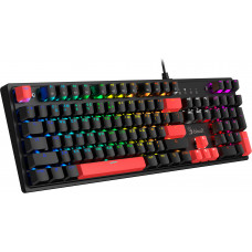 Клавиатура A4Tech Bloody S510R механическая черный USB for gamer LED (S510R USB FIRE BLACK/BLMS RED)