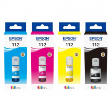 Контейнер с чернилами Epson L15150/L6550 112/C13T06C14A Black (7.5k/127мл) pigment