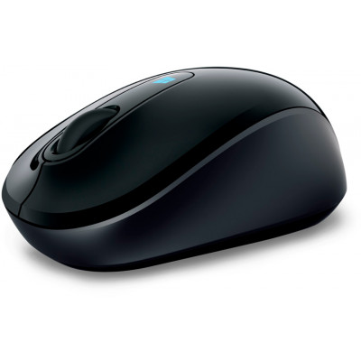 Мышь Microsoft Sculpt Mobile Mouse Black черный оптическая (1600dpi) беспроводная USB2.0 для ноутбука (2but)