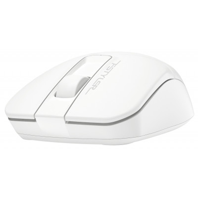 Мышь A4Tech Fstyler FB12 белый оптическая (1200dpi) беспроводная BT/Radio USB (3but)