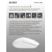 Мышь A4Tech Fstyler FB12 белый оптическая (1200dpi) беспроводная BT/Radio USB (3but)