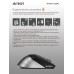 Мышь A4Tech Fstyler FB35C серый/черный оптическая (2400dpi) беспроводная BT/Radio USB (6but)