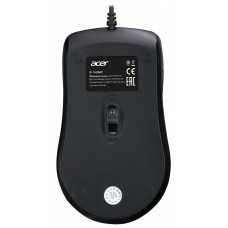Мышь Acer OMW136 черный оптическая (1000dpi) USB (2but)