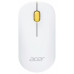 Мышь Acer OMR200 желтый оптическая (1200dpi) беспроводная USB для ноутбука (2but)