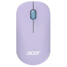 Мышь Acer OMR200 зеленый/фиолетовый оптическая (1200dpi) беспроводная USB для ноутбука (2but)