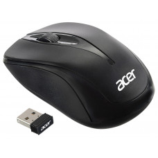 Мышь Acer OMR131 черный оптическая (1000dpi) беспроводная USB для ноутбука (2but)