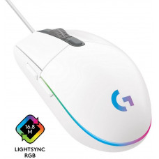 Мышь Logitech G102 LightSync белый оптическая (8000dpi) USB (5but)
