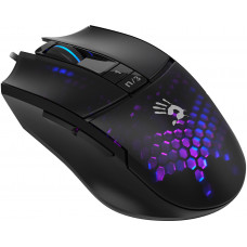Мышь A4Tech Bloody L65 Max черный/фиолетовый оптическая (12000dpi) USB (6but)
