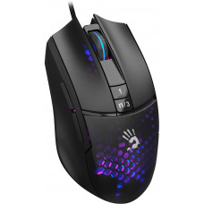 Мышь A4Tech Bloody L65 Max черный/фиолетовый оптическая (12000dpi) USB (6but)