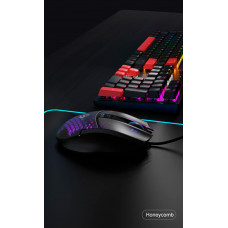 Мышь A4Tech Bloody L65 Max черный/фиолетовый оптическая (12000dpi) USB (6but)