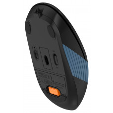 Мышь A4Tech Fstyler FB10C черный/синий оптическая (2400dpi) беспроводная BT/Radio USB (4but)