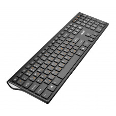 Клавиатура + мышь Acer OKR120 клав:черный мышь:черный USB беспроводная